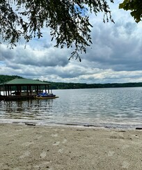 Beach and dock
