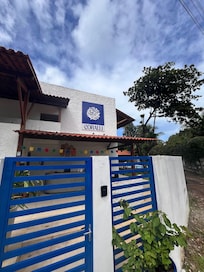 Fachada da pousada