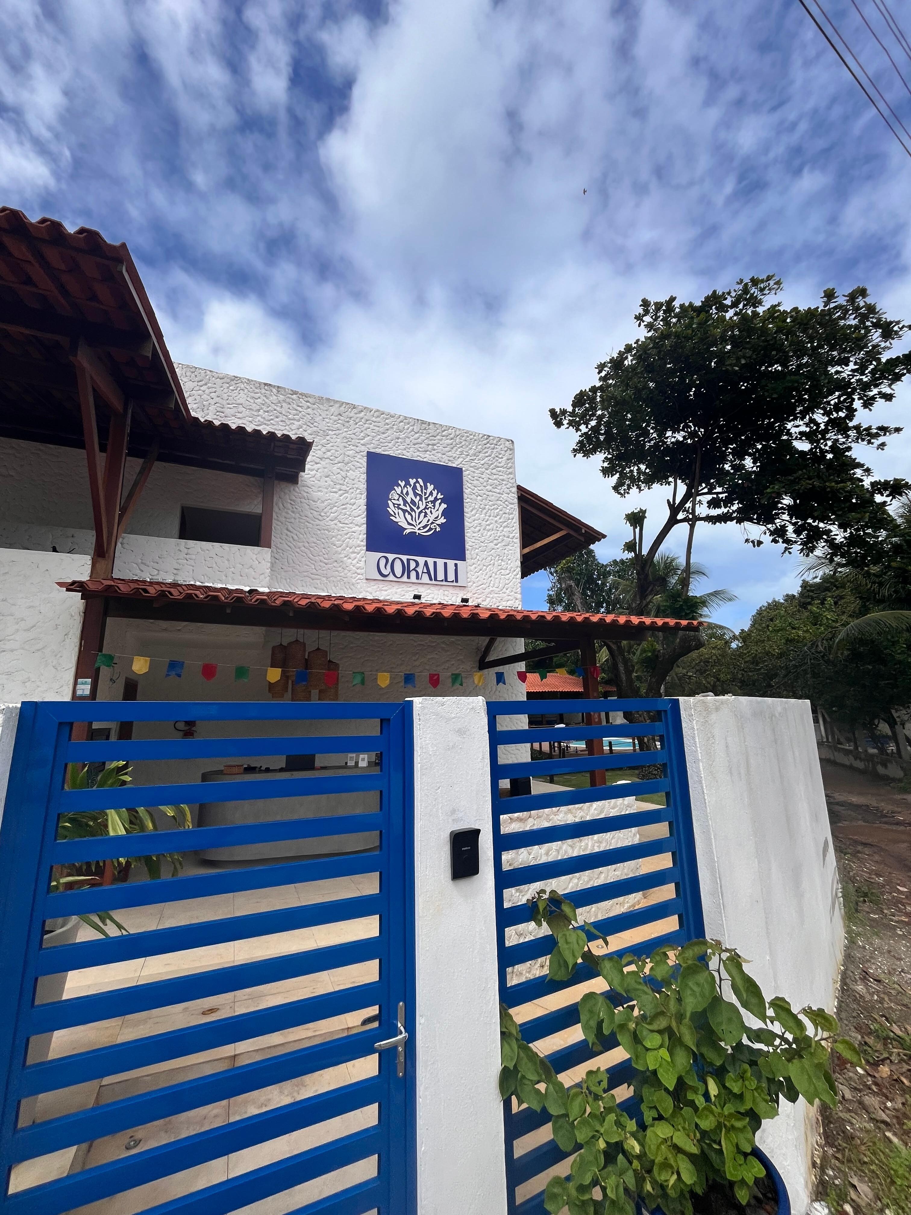 Fachada da pousada 