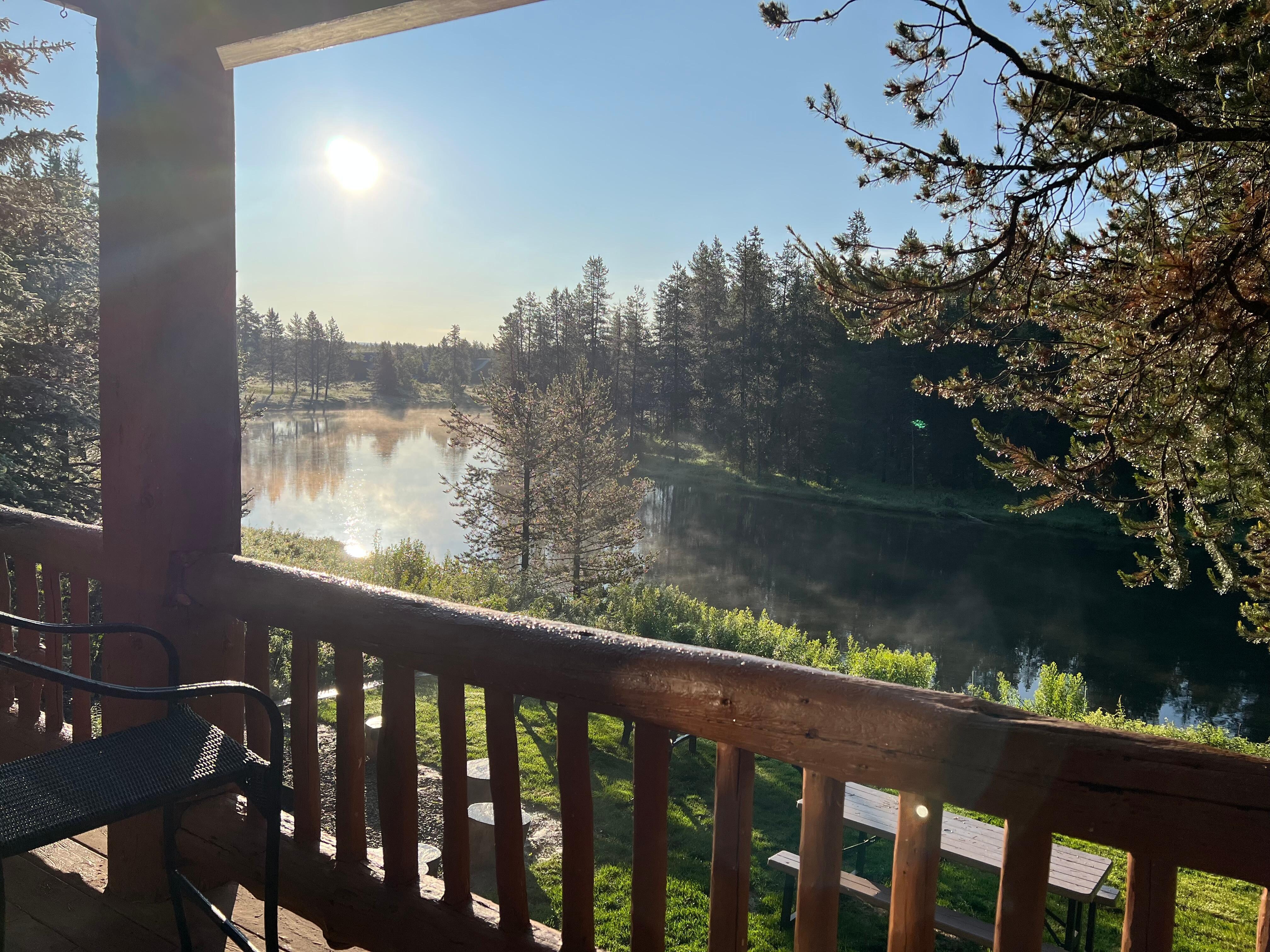 River view from deck