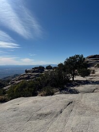 On the way to Mt Lemmon