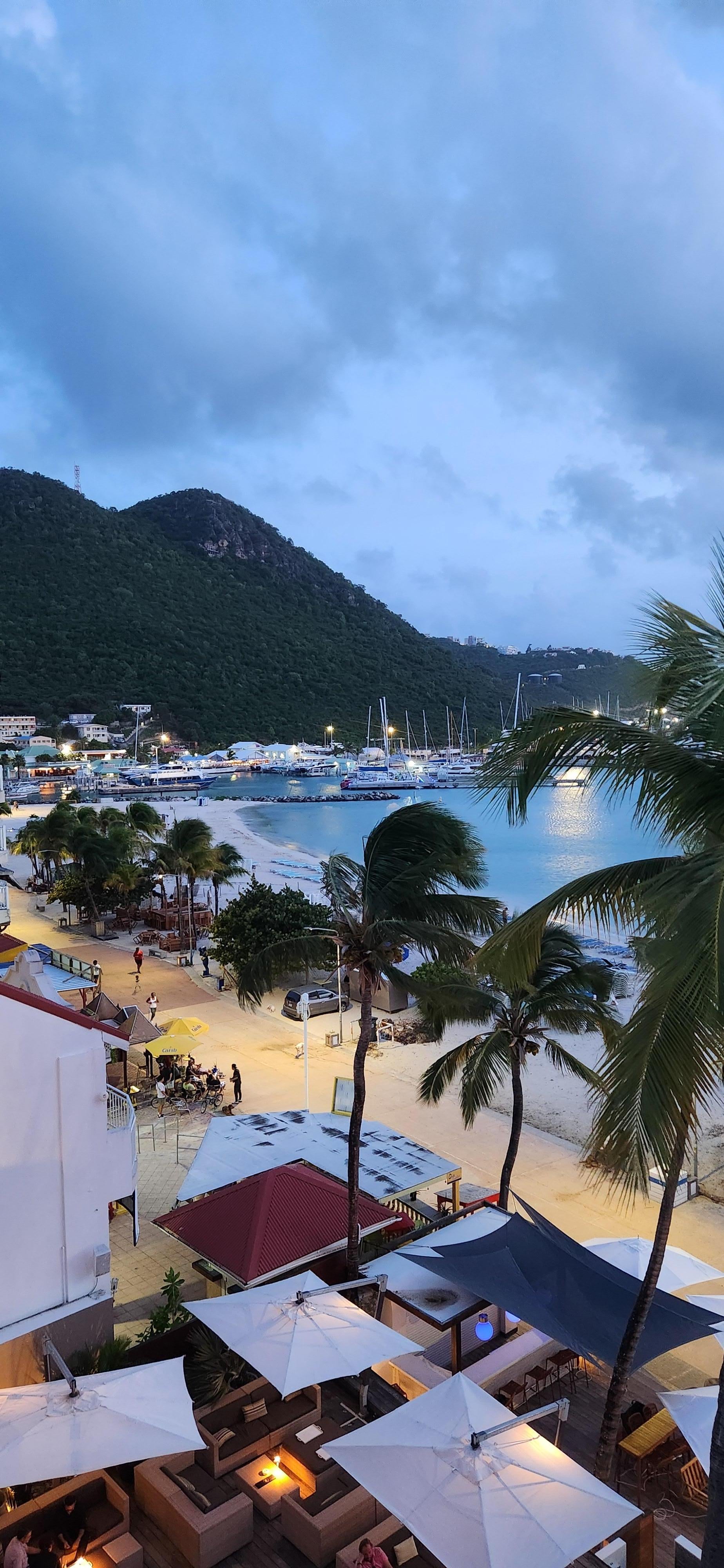 Balcony view dun setting