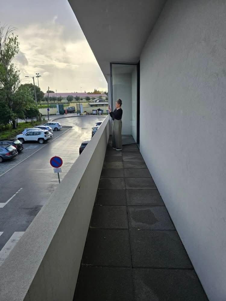 Large balcony, chairs.would be nice