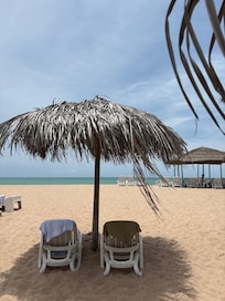 Estrutura na praia