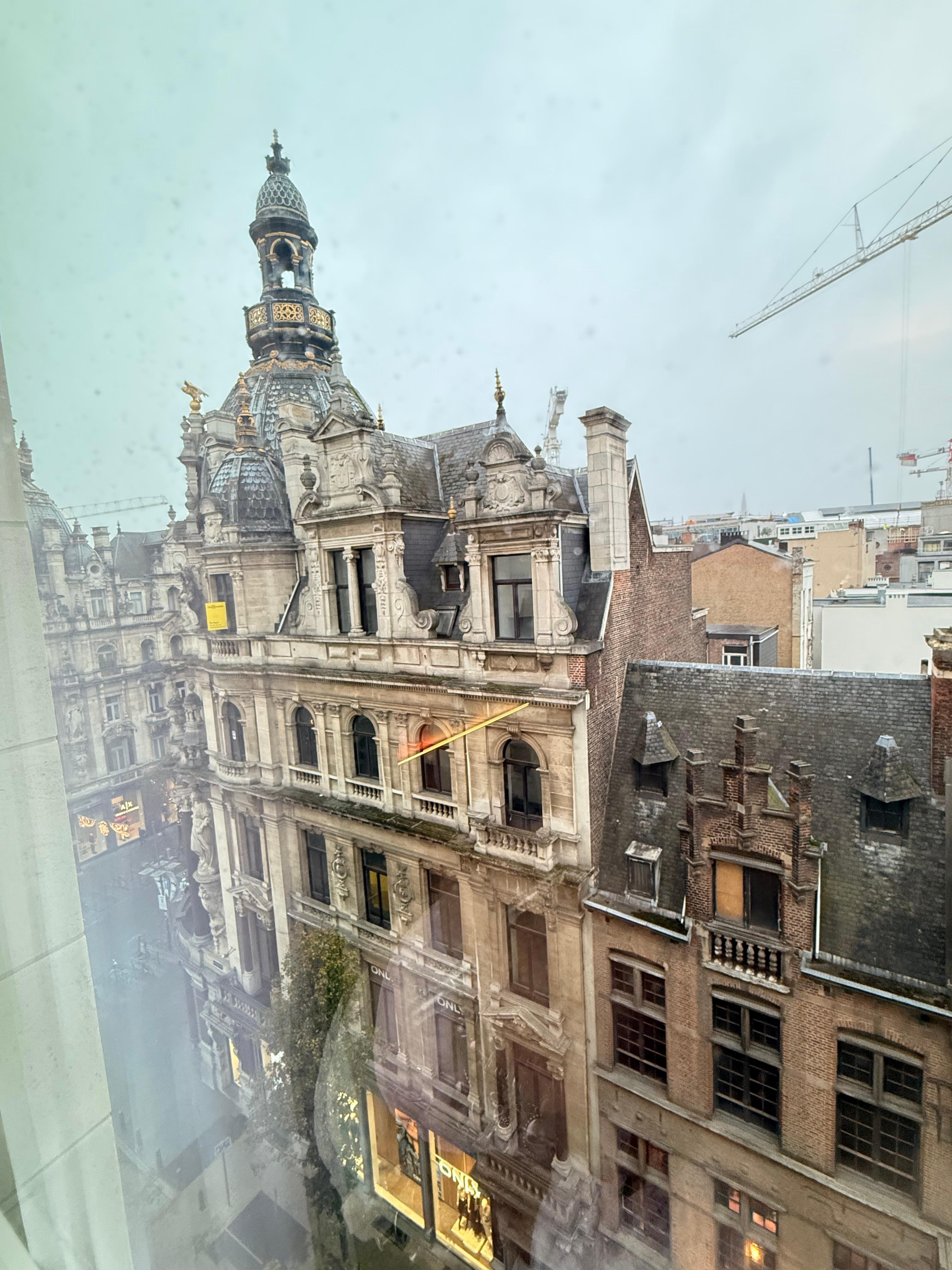 View from bedroom window 