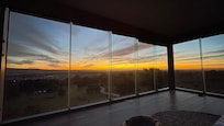 Sunrise, well worth missing a sleep in.