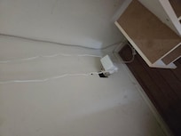 Outlet in closet