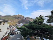 View from our balcony