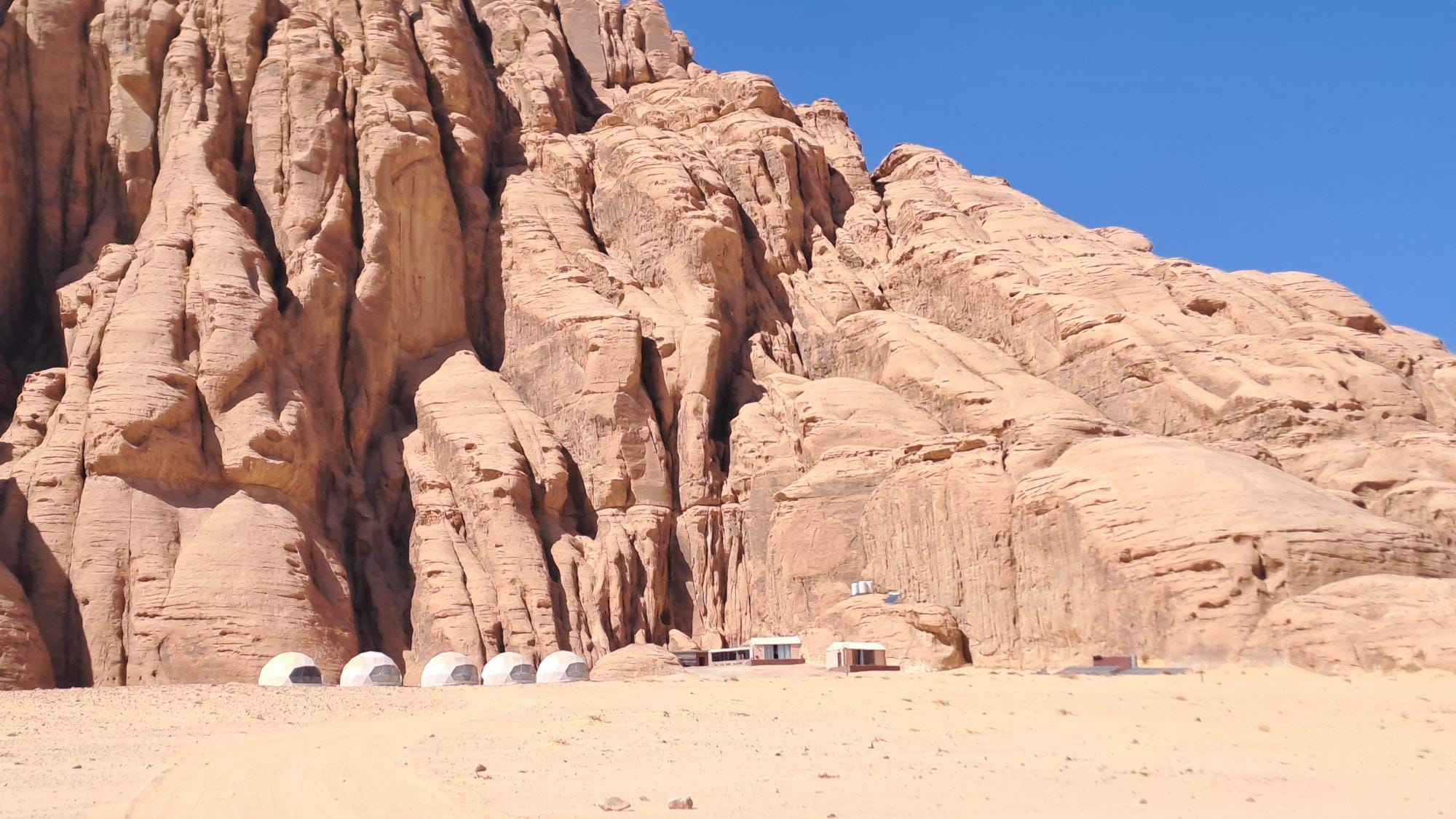 Vue générale du campement