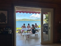 Where the kids ate breakfast/lunch.