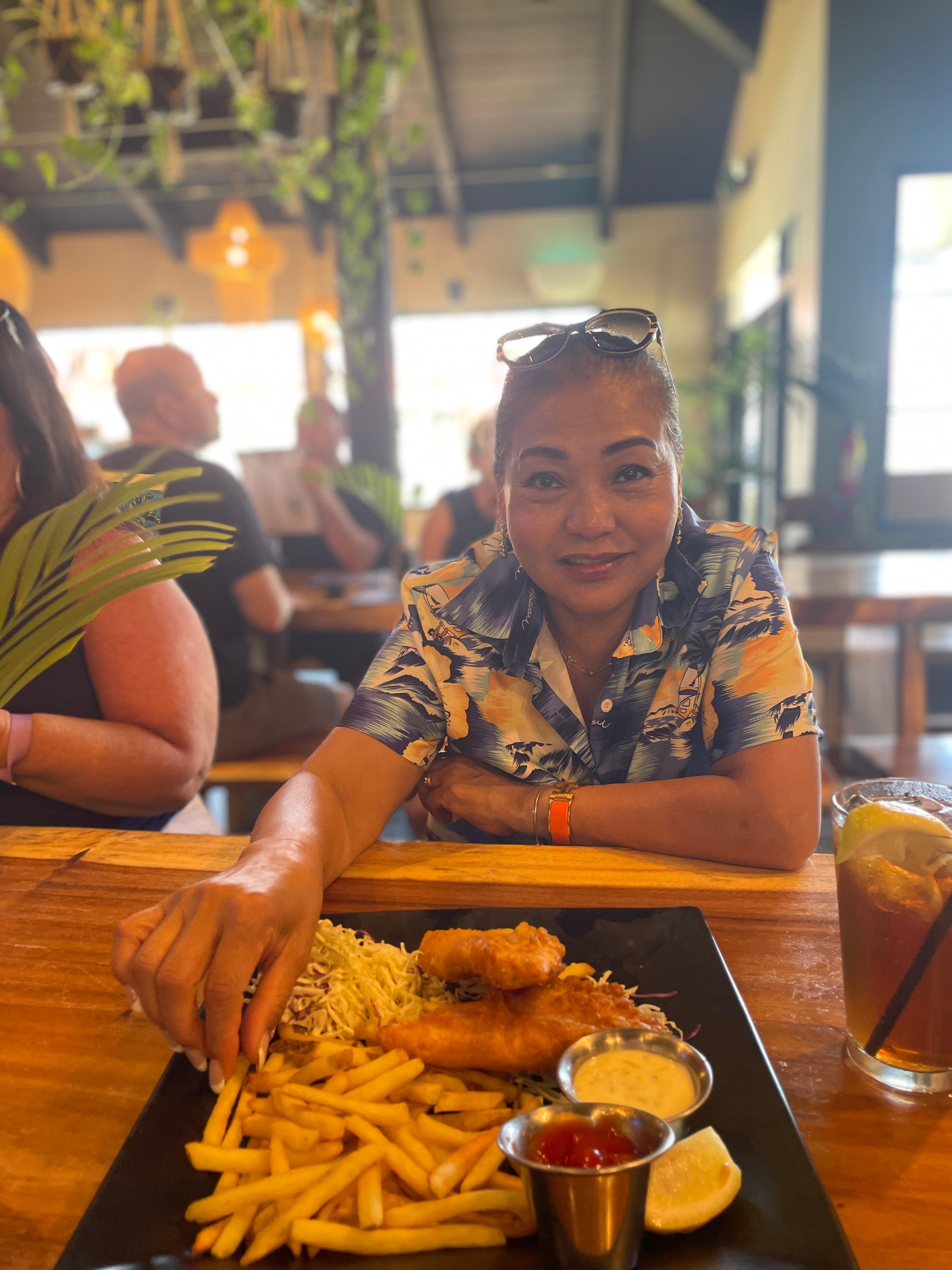 Local Red Lobster fish and chips