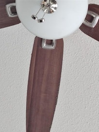 Dirt on ceiling fan