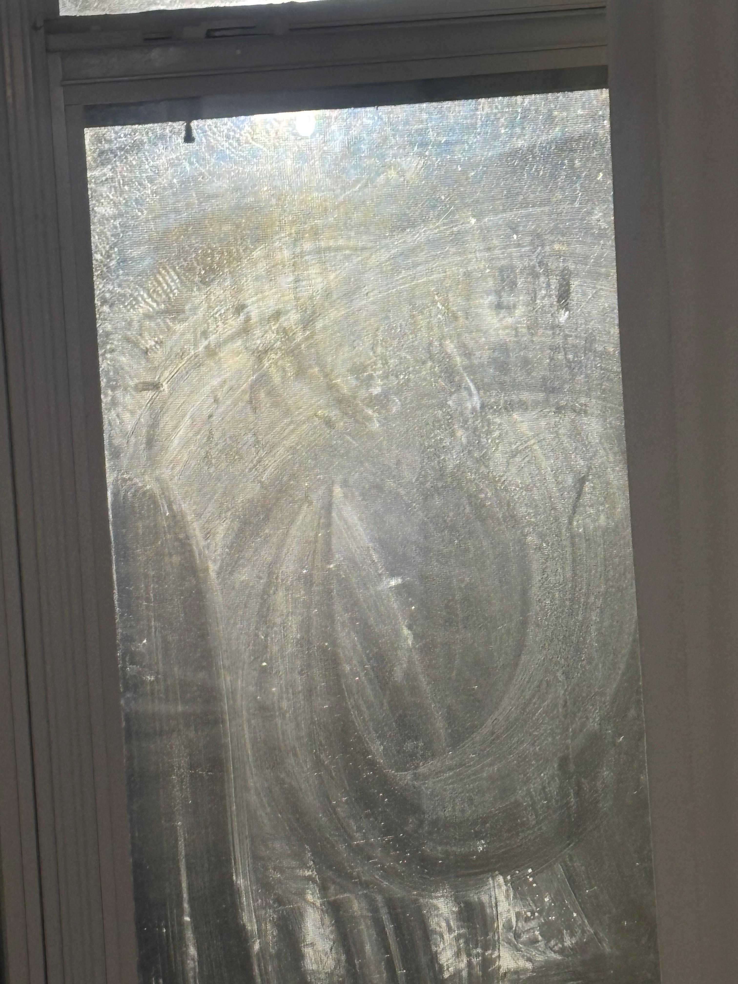 3 rd floor window panel. There for one night to continue travel for family .