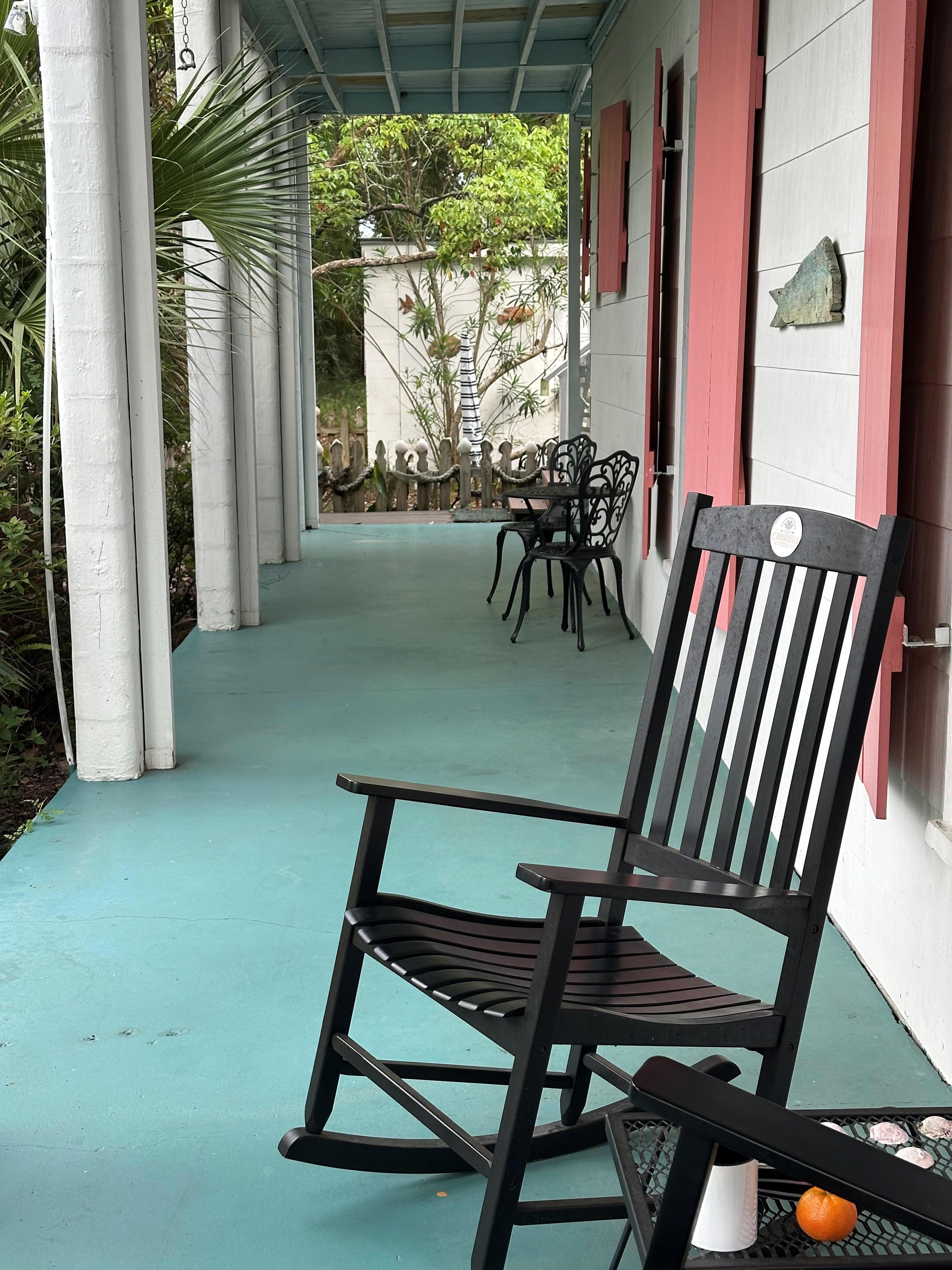 Great porch sitting!