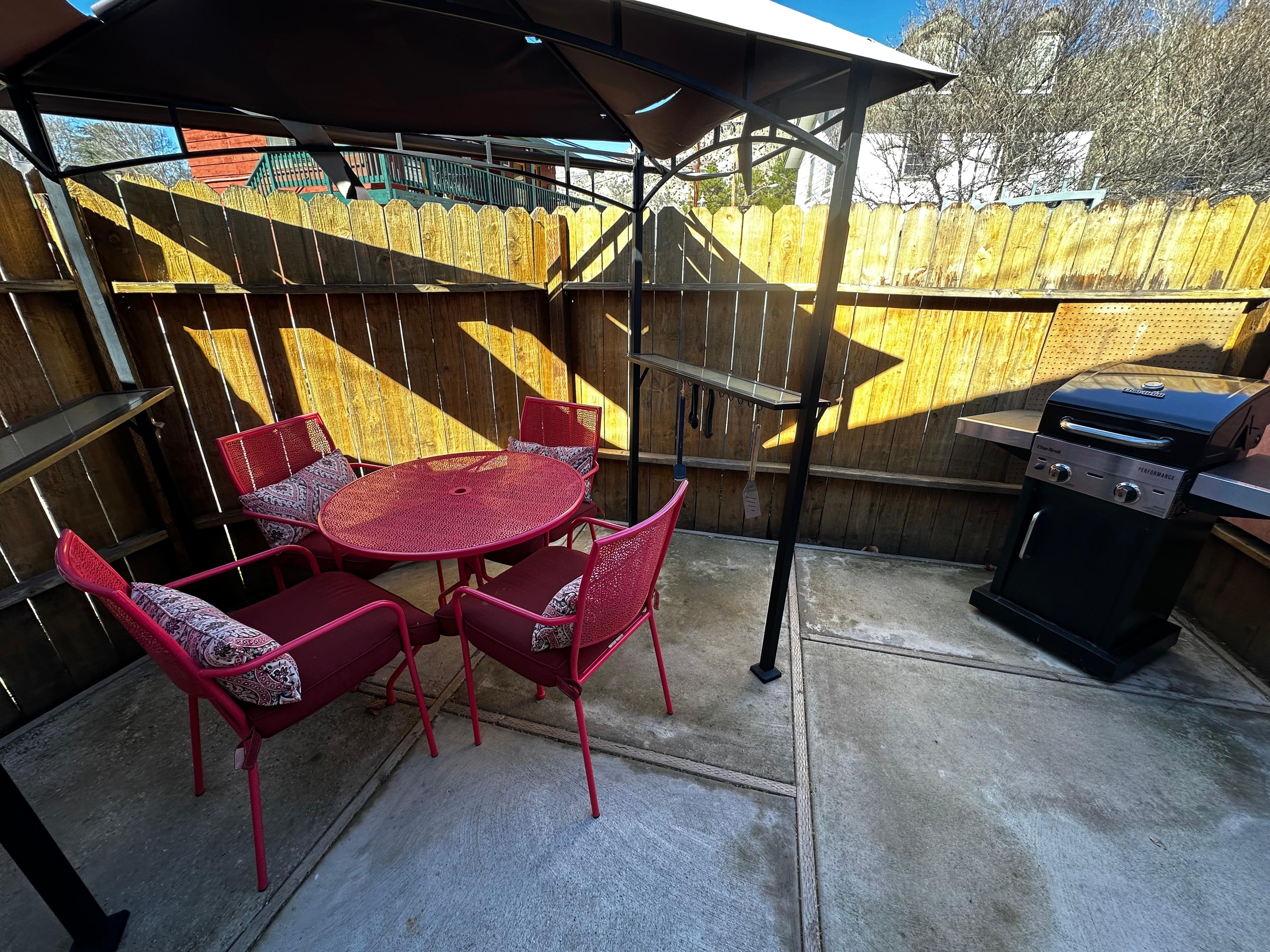 Loved the patio 
