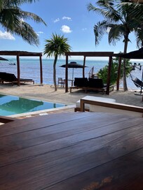 View from breakfast table