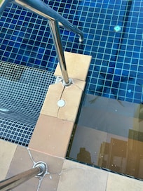 Steps to private pool