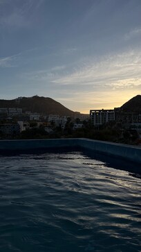 la vista desde la alberca