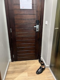 Waking up to someone having entered my room while I was asleep.