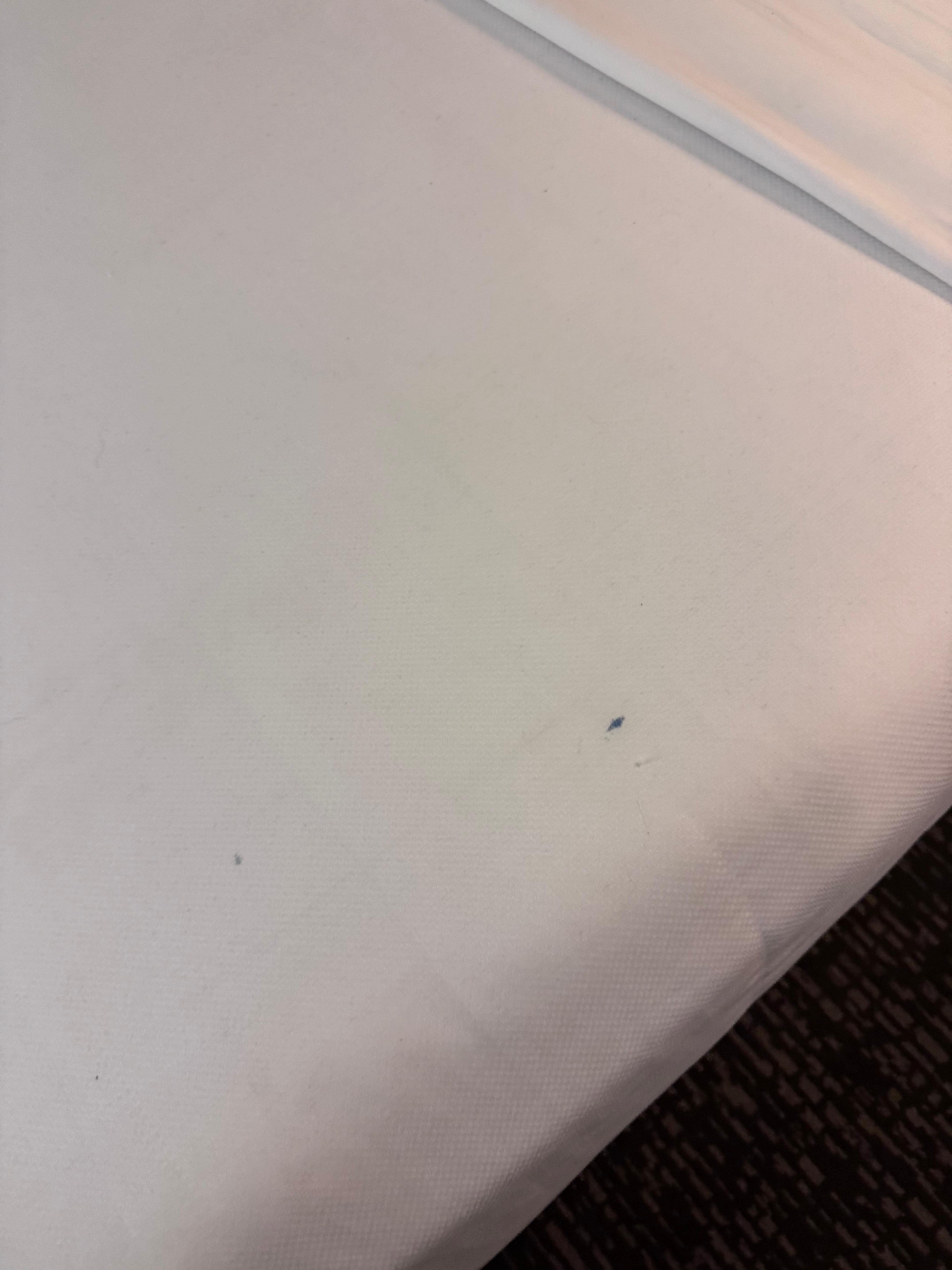 We can clearly see these dirty spots