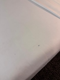 We can clearly see these dirty spots