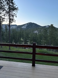 The view from the deck.
