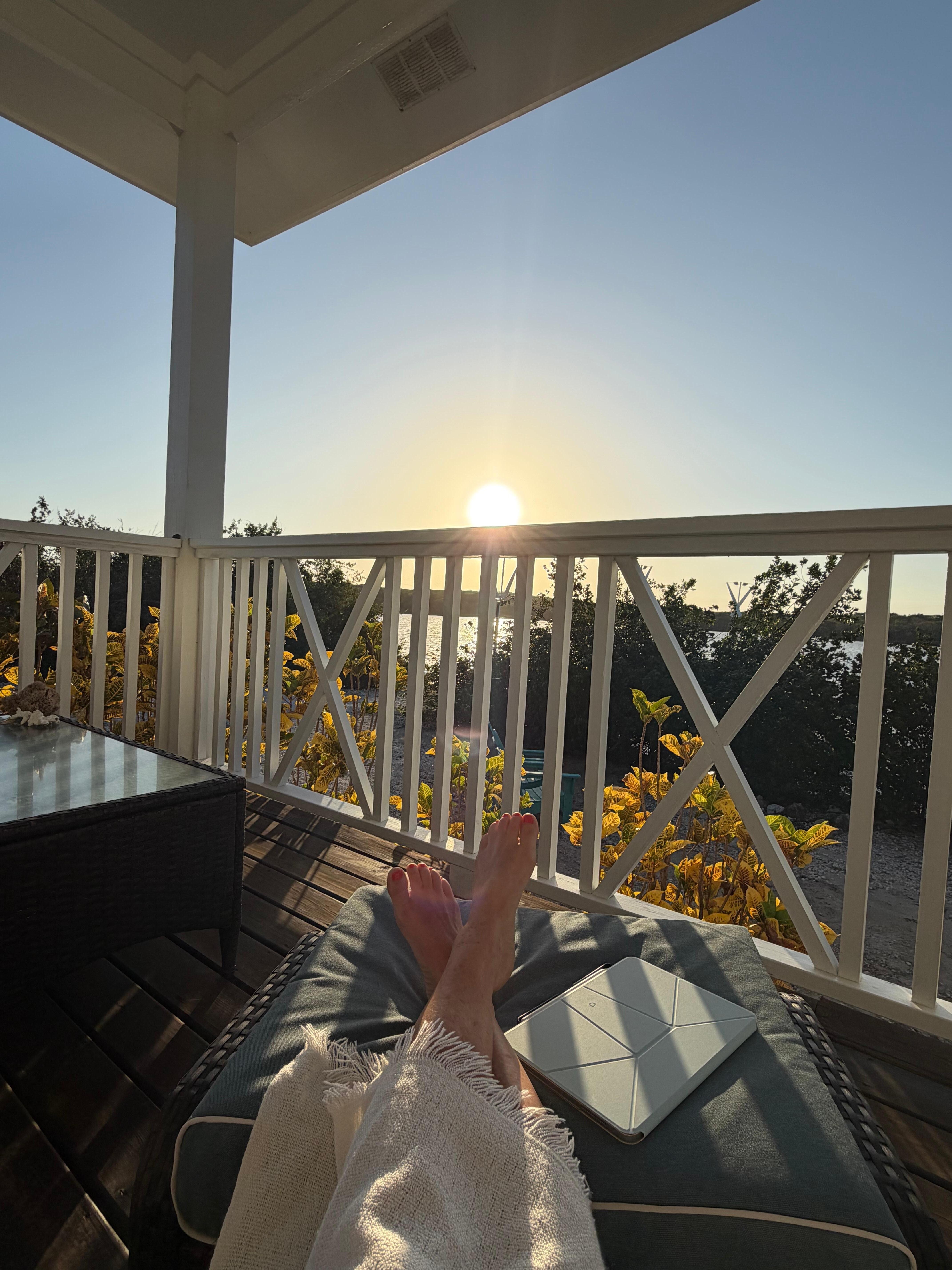 Mornings on the porch