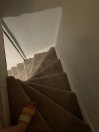 This is a view from up the top of the stairs.