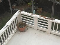 Railing rot