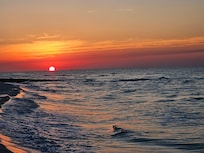 Sunrise from the beach