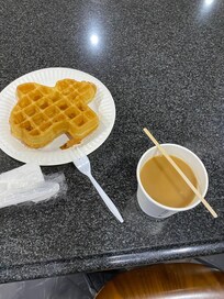 Coffee & waffle