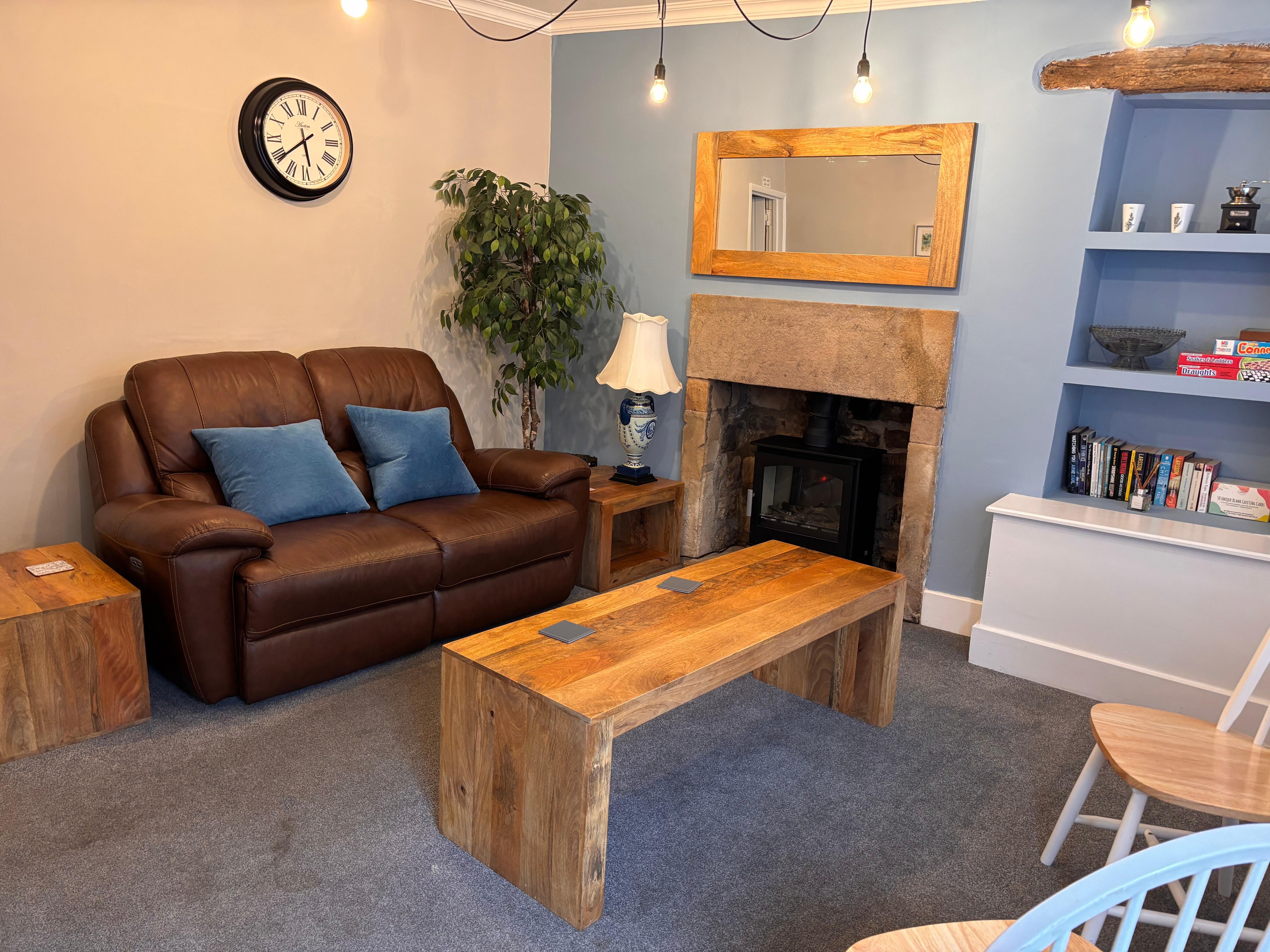 The living room with lazy boys chairs!