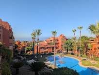 Vue de notre balcon