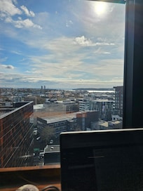 View from the desk window in room 1030