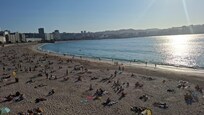 Riazor beach