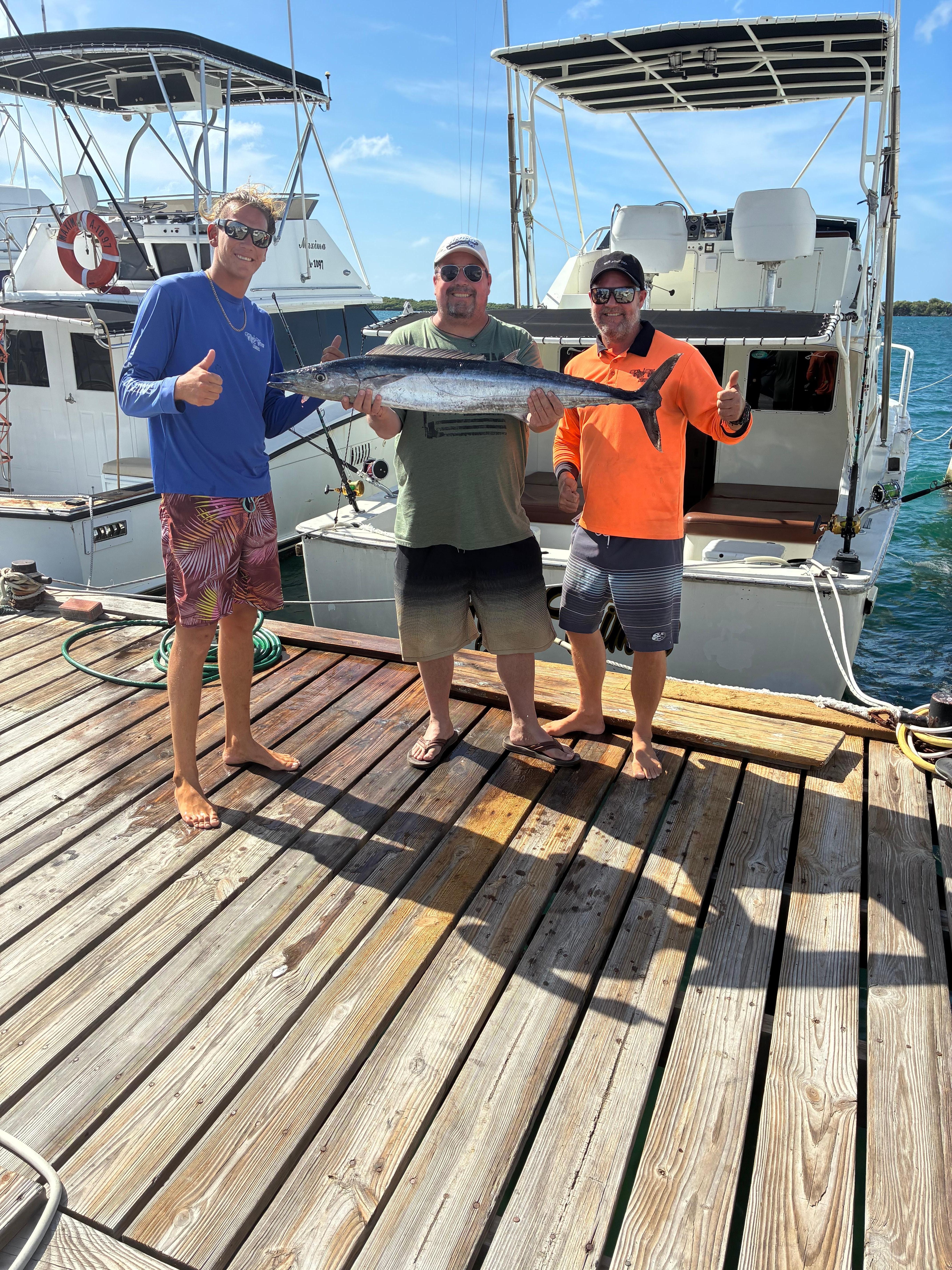 Deep-sea fishing trip with high times charters