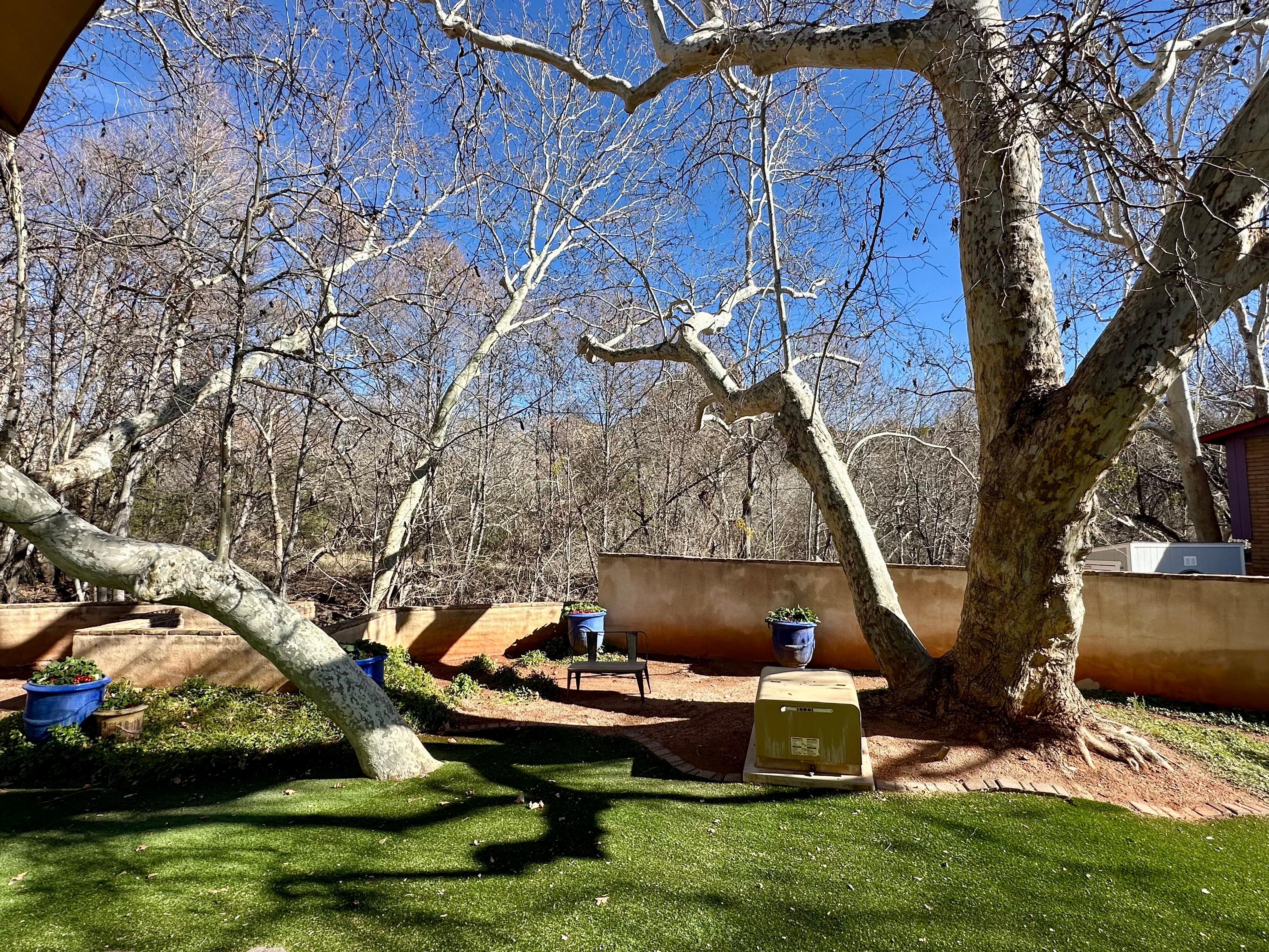 Back porch at The Pump House!