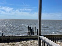 The view is so beautiful and at low tide you can walk out quite a bit…