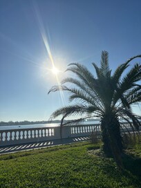 1 block away… our morning walk