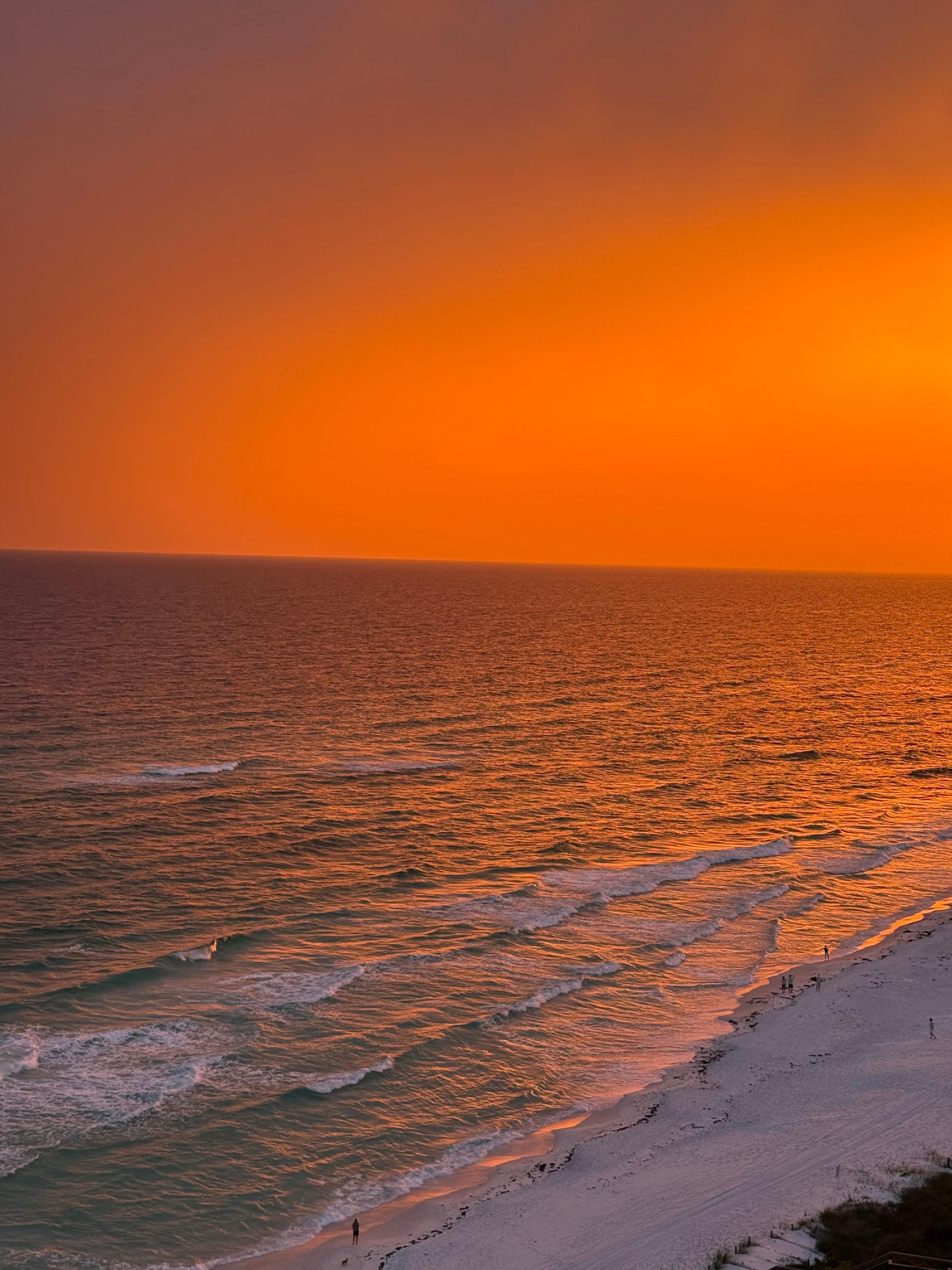 Taken from the balcony.  