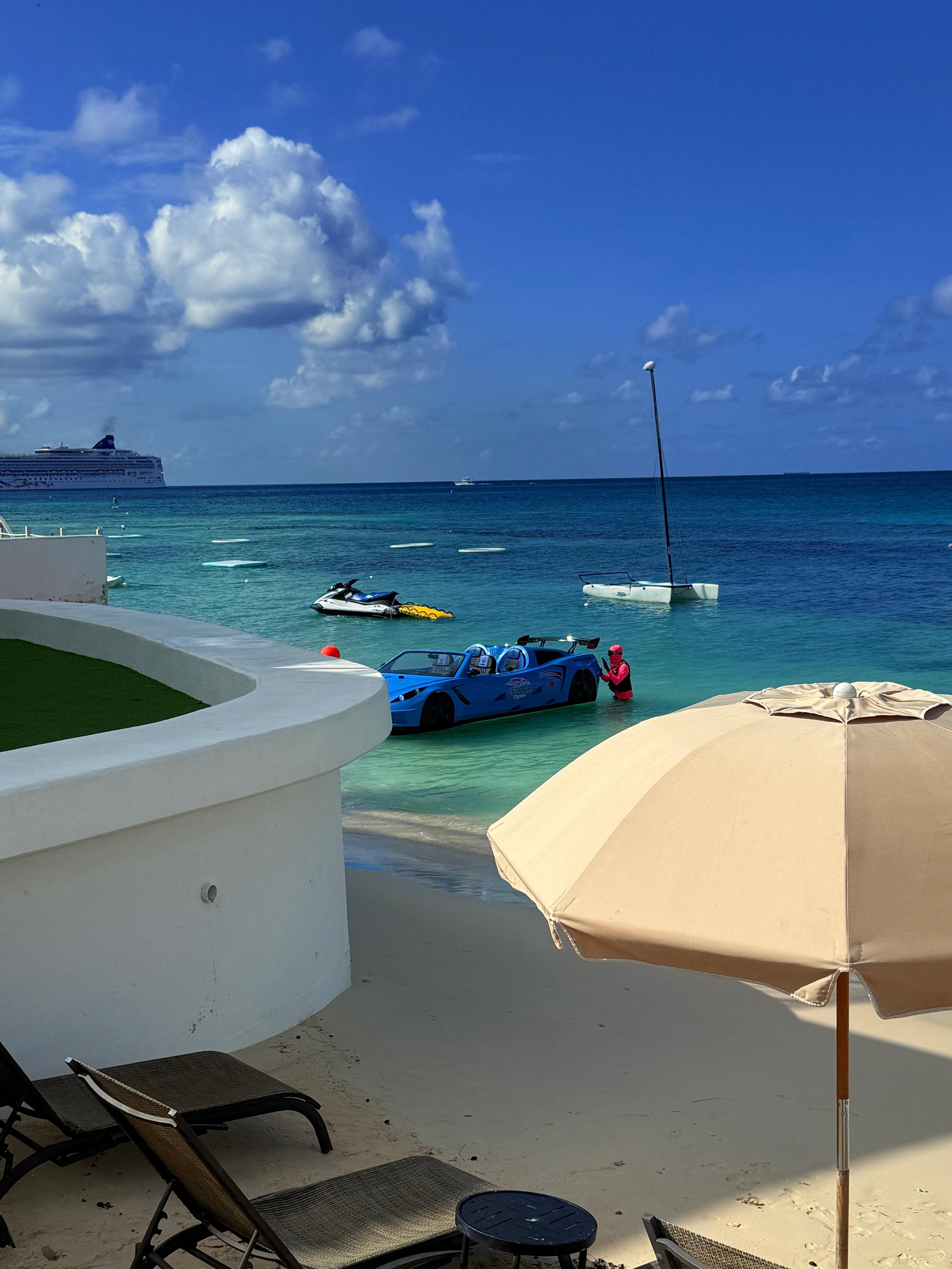 Some of the view from the beach area