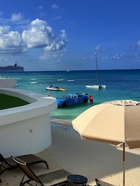 Some of the view from the beach area