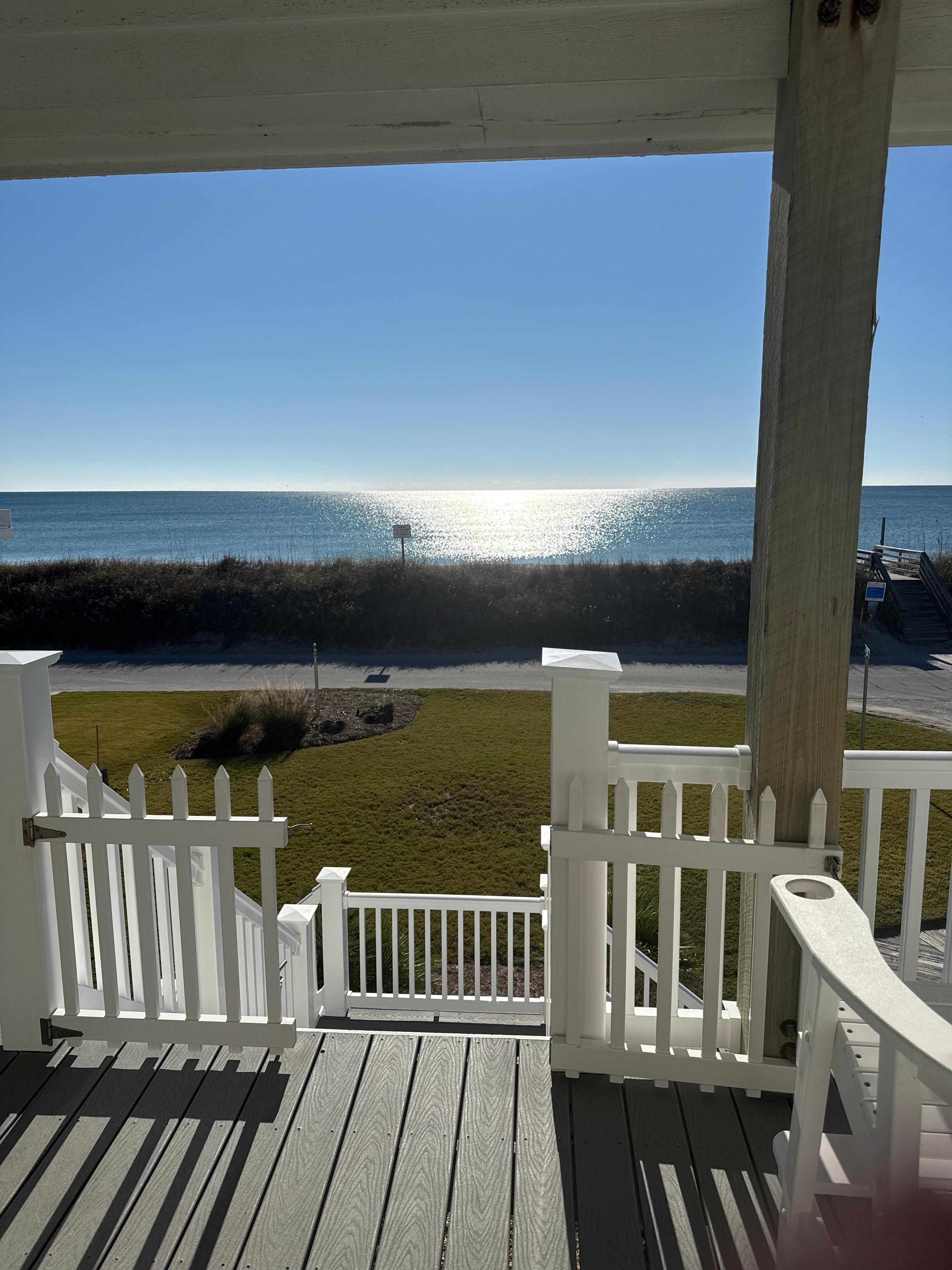 Picture from the deck!