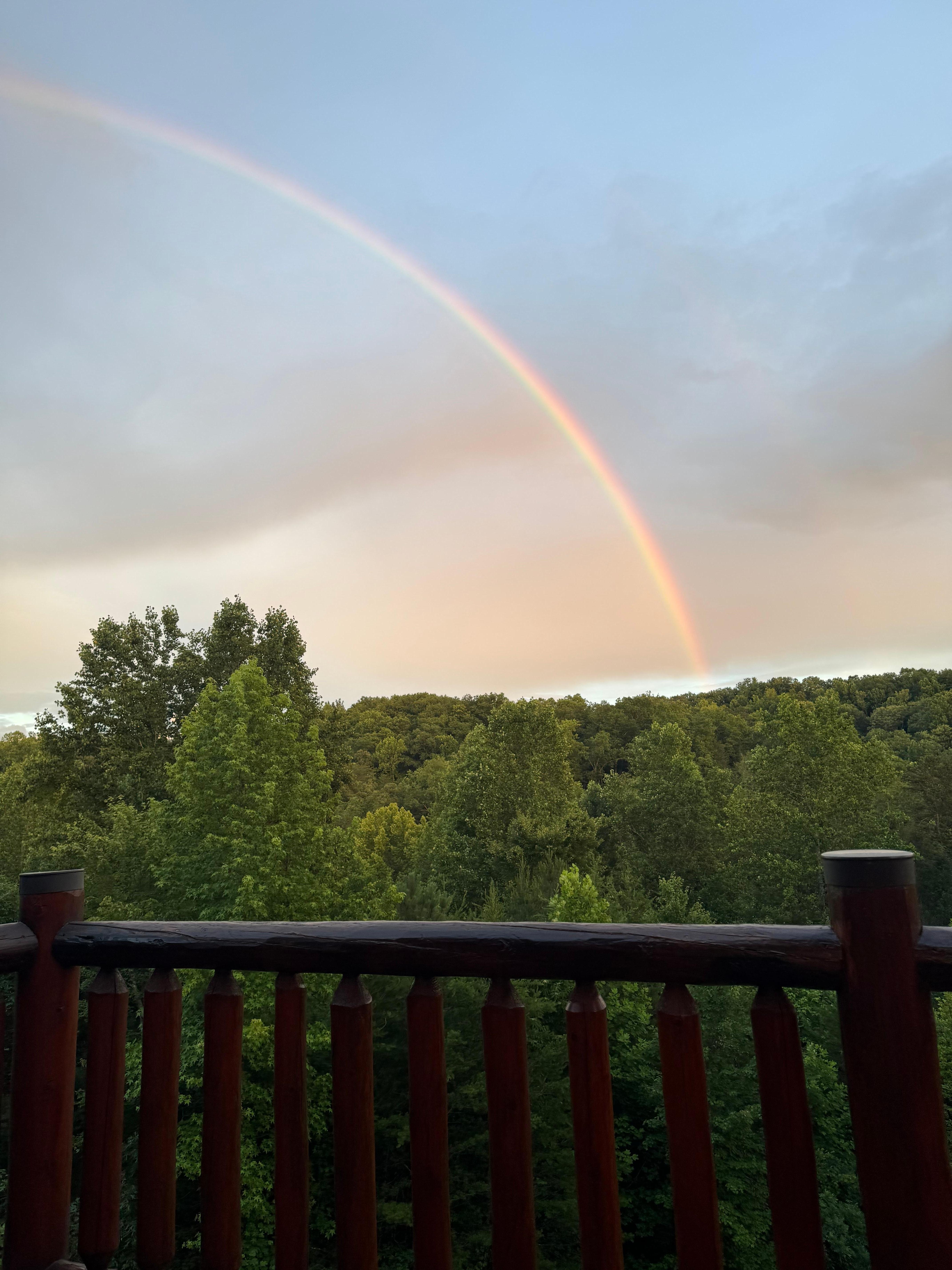 Rainbow after the rain