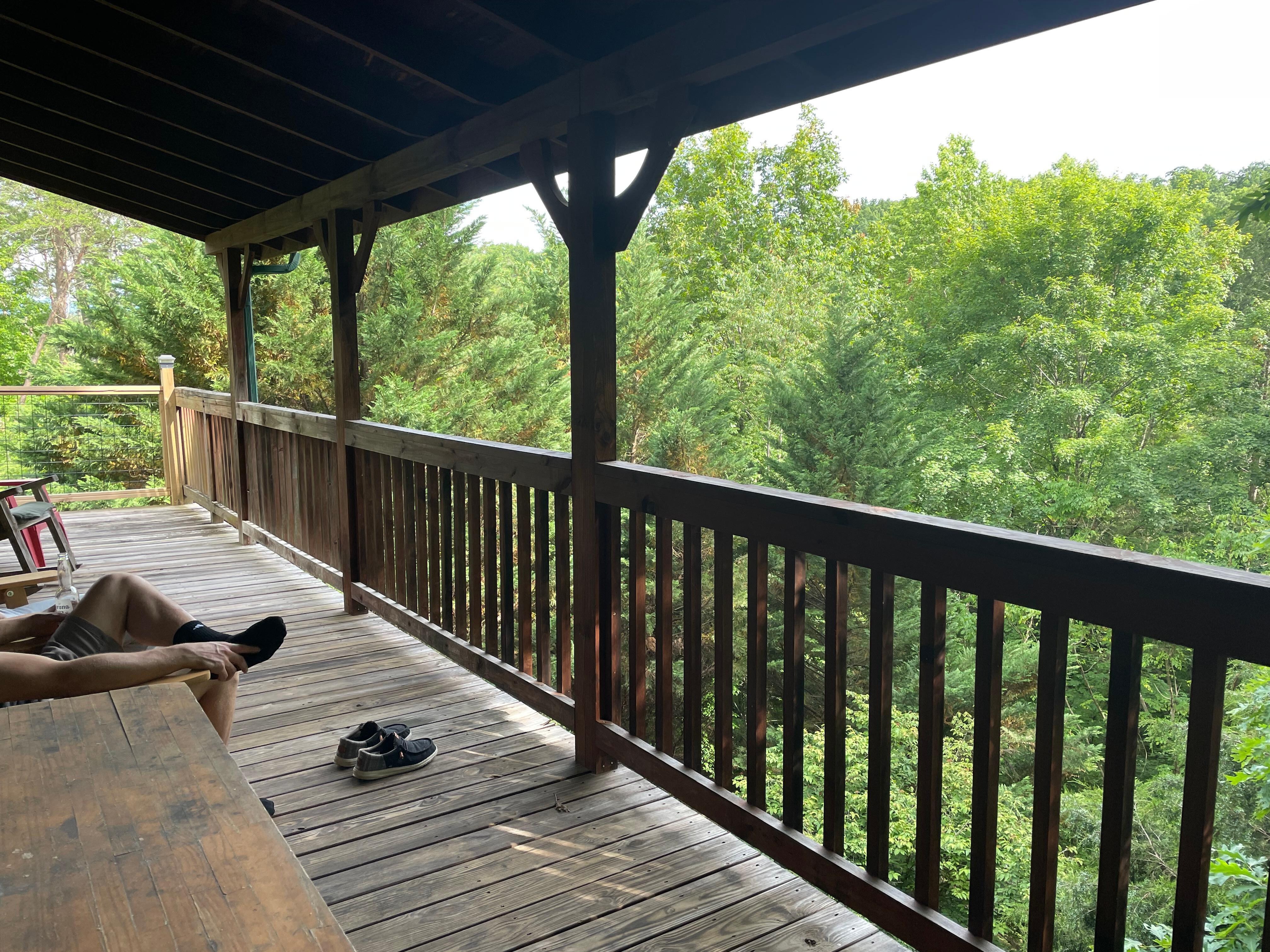 Back deck