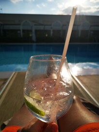 Gt by the pool