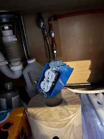 Code violation. Fire possible.