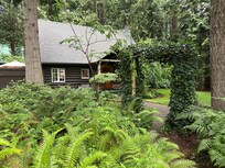 Approaching the cabin