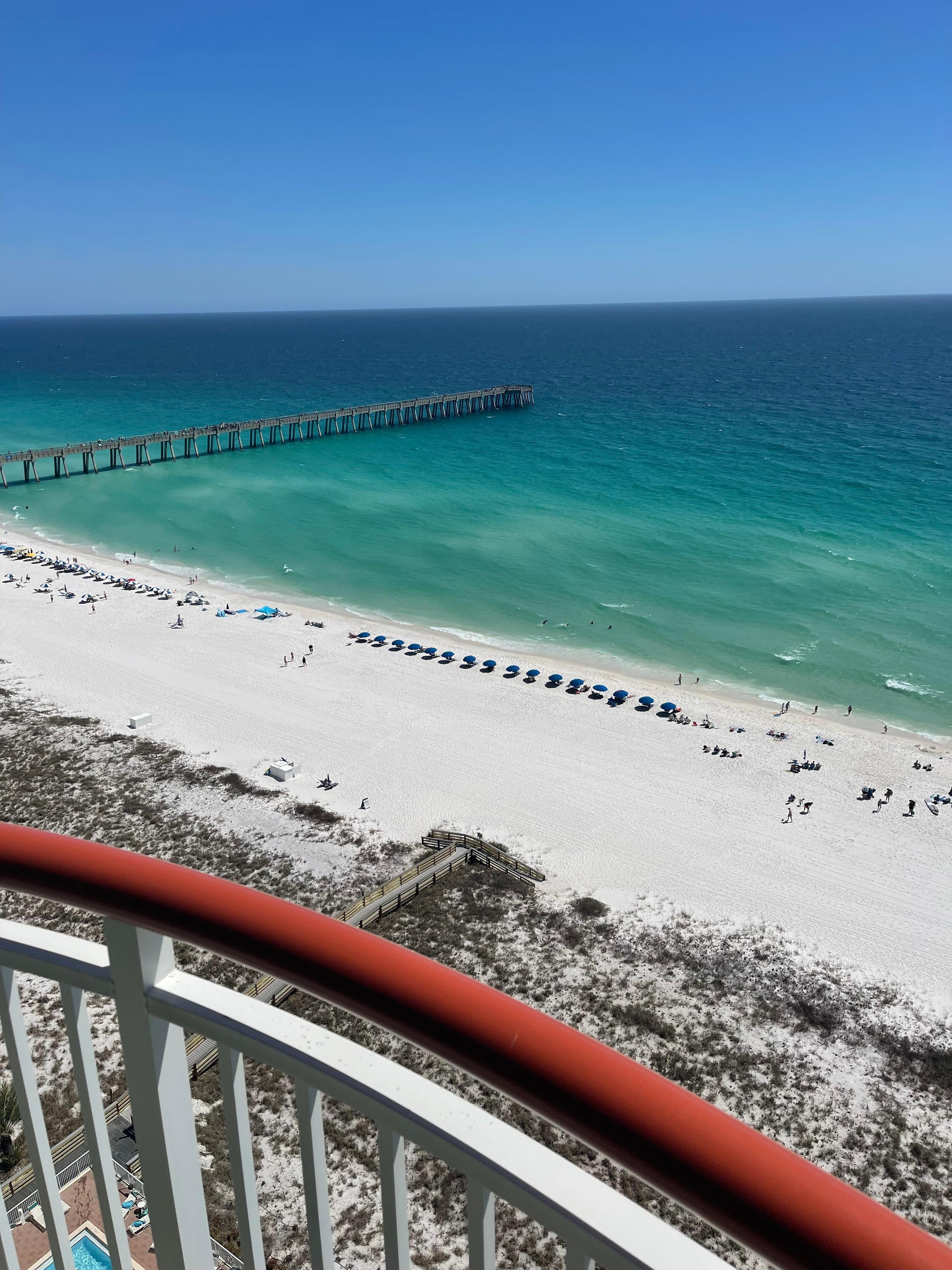 View from condo balcony