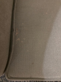 Stain on the armchair